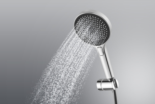 Душевая лейка Sancos Nok SC6001CH-B цвет черный/хром - фото 2